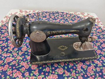 Singer macchina da cucire antica senza base,