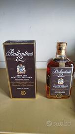whisky Ballantine's vintage anni '80 con scatola