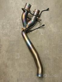 Tubo scarico racing titanio yamaha r1 2015 2024