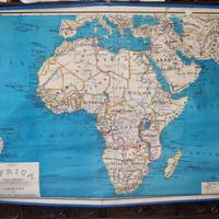 mappa vintage - africa anni 60/70