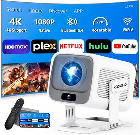 Videoproiettore Coolid C3 - Android 11 - autofocus