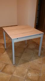 Tavolo allungabile a libro 90 x 90 / 180 x 90