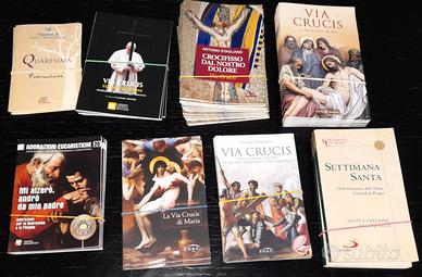 Pacco da 42 libretti nuovi da libreria religiosa 