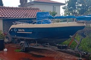Barca a motore