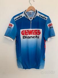 Maglia Ciclismo Vintage Gewiss-Bianchi 1987