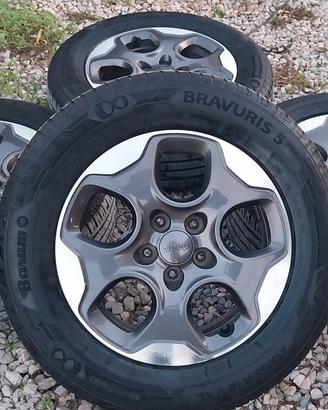 cerchi e gomme jeep renegade 