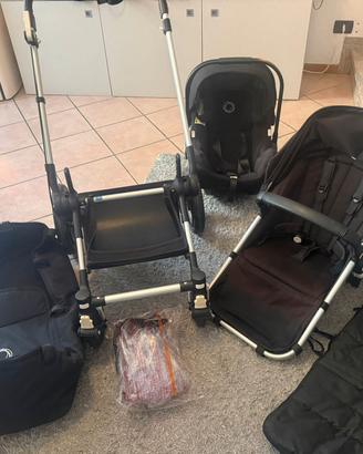 Passeggino Trio Bugaboo Camaleón 3 Plus Nero
