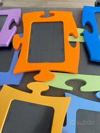 Cornice puzzle 14 pezzi Multicolore componibili