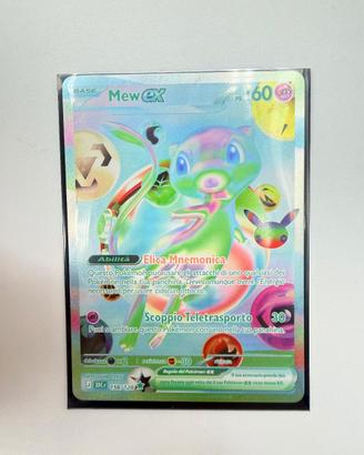 Mew ex 158/128 Pokémon 30th anniversario 