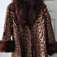 pelliccia vintage anni 60 maculata