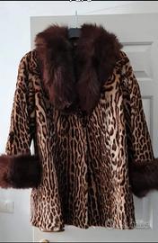 pelliccia vintage anni 60 maculata