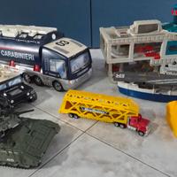 Micro machines playset set gioco vari carabinieri