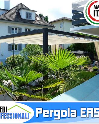 Pergola tetto scorrevole PVC certificata gazebo