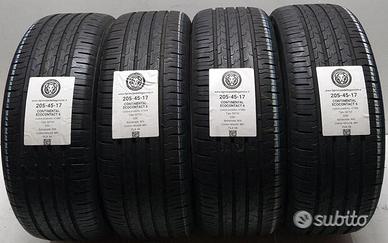 4 gomme 205 45 17 continental a47484
