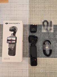 DJI Osmo Pocket 4 - Essential Combo Come Nuova