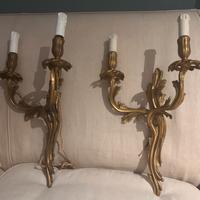 Appliques 1900 in Bronzo Francia