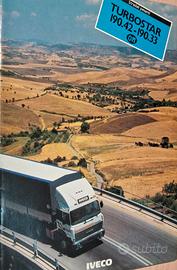 Depliant Iveco turbostar 190 e auto camion storici