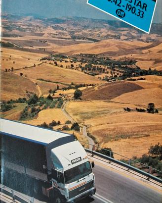 Depliant Iveco turbostar 190 e auto camion storici