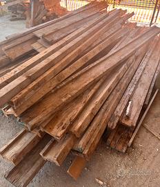 TRAVI IN LEGNO AD H PER ARMATURA