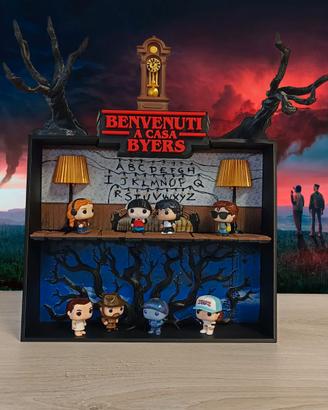 Diorama Casa Byers – Mind Flayer & Sottosopra V1