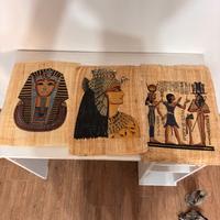 Quadri su Papiro Egiziano Dipinti a Mano - Ritratt