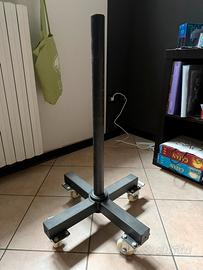 Porta dischi / bumper lacertosus con ruote