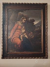 Dipinto 1600 olio su tela