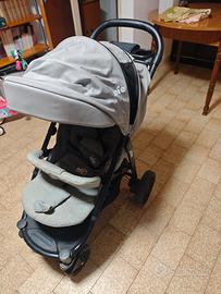 Passeggino multifunzione 3 in 1 con parapioggia (0