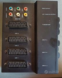Switch SCART / RCA RGB Selettore Video Retrogaming