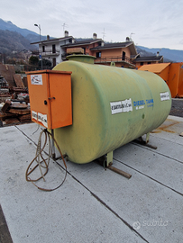 Cisterna gasolio 5 mila litri