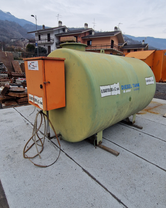 Cisterna gasolio 5 mila litri