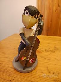 Statuina con testa snodata "Bobblehead" Rockabilly
