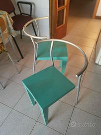 Tre sedie Kartell Doctor Glob