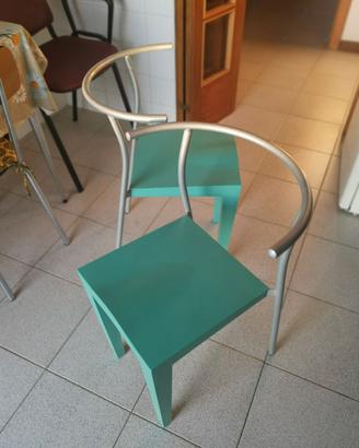Tre sedie Kartell Doctor Glob
