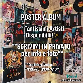 poster  album personalizzati 
