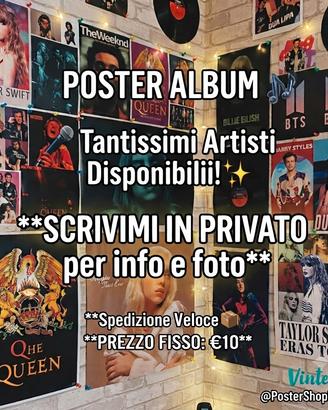 poster  album personalizzati 