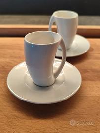 2 tazzine ispirate a Herzog & De Meuron + piattini