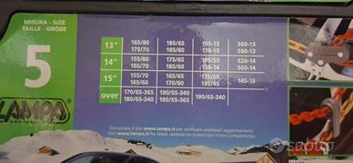 Catene da neve GRUPPO 5 , 13" 14"  15" Over