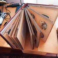 ANTICO ALBUM PORTAFOTO \ IMMAGINETTE SACRE