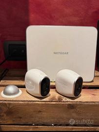 Netgear Arlo Base Staton + 2 telecamere