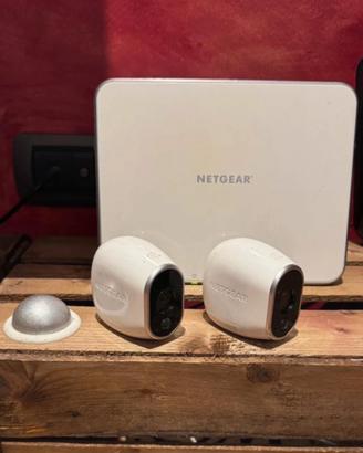Netgear Arlo Base Staton + 2 telecamere