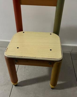 Sedia piccola per bambini Foppapedretti