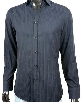 Camicia Versace Collection Uomo Taglia L Slim Fit