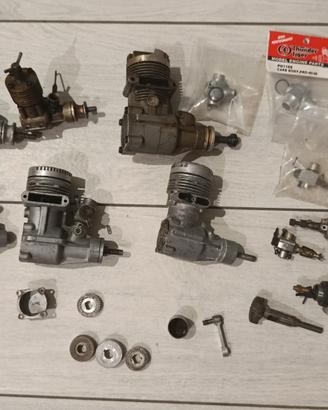 lotto motori nitro RC per aerei usato