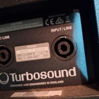 4  Casse passive  Turbosound  3 vie  2000 watt
