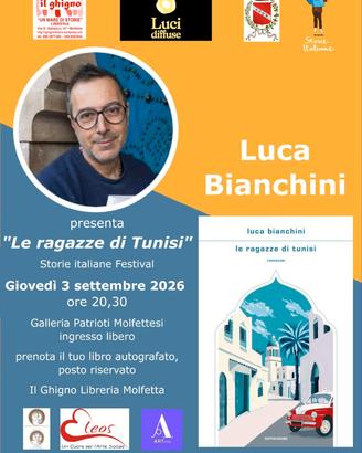 BIANCHINI LE RAGAZZE DI TUNISI AUTOGRAFATO
