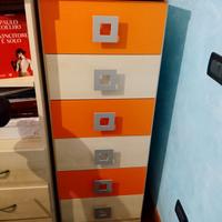 cassettiera per cameretta 