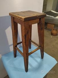 Sgabello industriale anni 40/50