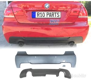 PARAURTI POSTERIORE BMW E92 E93 LOOK M PDC