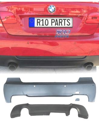 PARAURTI POSTERIORE BMW E92 E93 LOOK M PDC